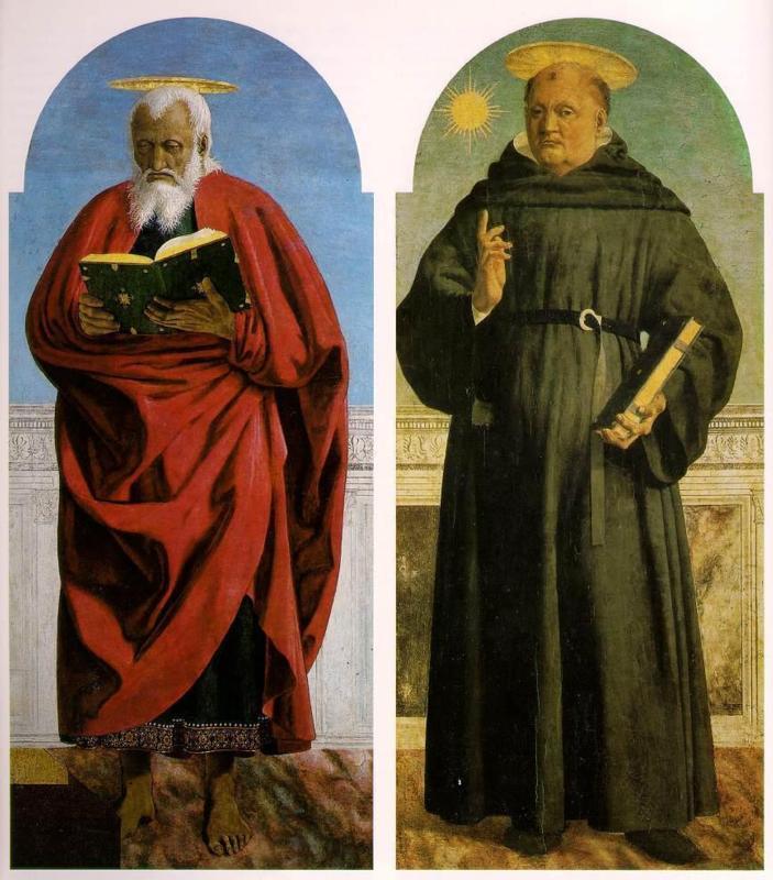 Piero della Francesca Polyptych of Saint Augustine Germany oil painting art